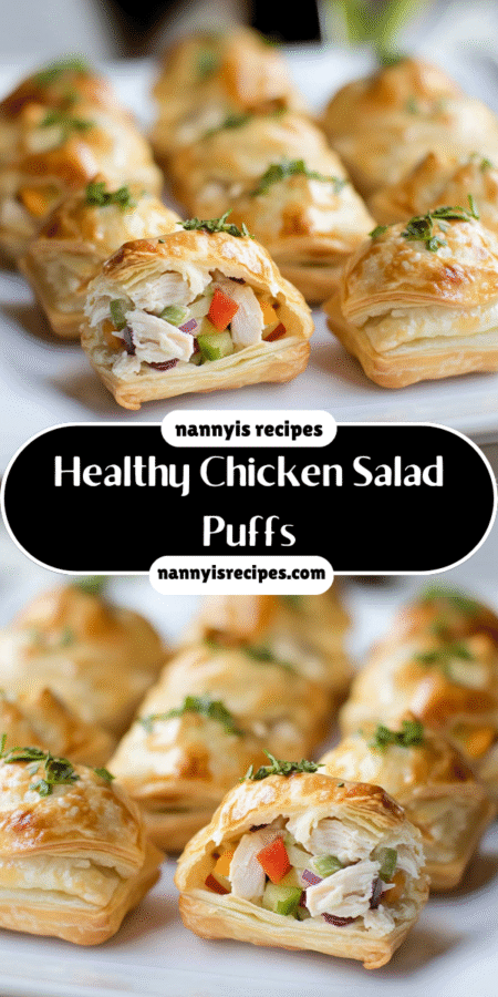 Healthy Chicken Salad Puffs: A Delicious Recipe Delight! 7 27