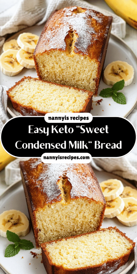 Easy Keto "Sweet Condensed Milk" Bread delights taste buds! 7 41
