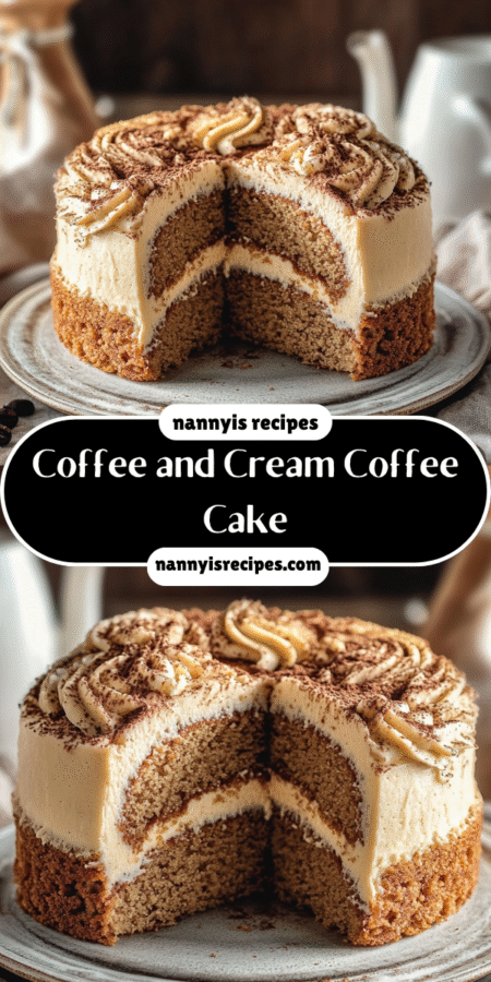 Coffee and Cream Coffee Cake: A Delightful Recipe! 8 70