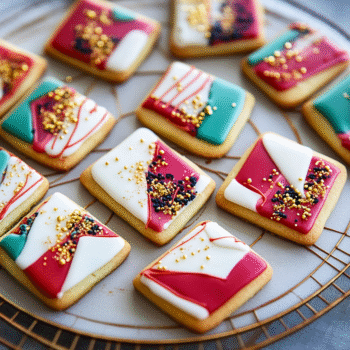 Abstract Art Cookies
