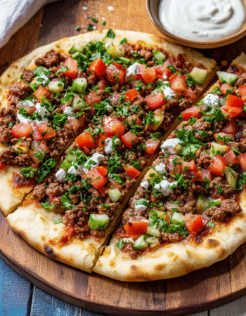 Armenian Meat Flatbread