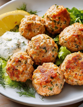 Baked Salmon Meatballs