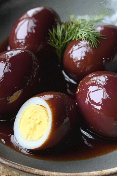 Balsamic Pickled Egg Recipe