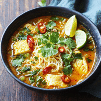 Burmese Fish Noodle Soup