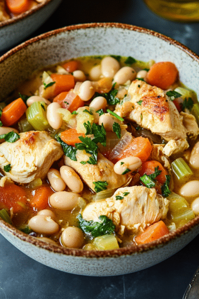 Chicken and White Bean Stew