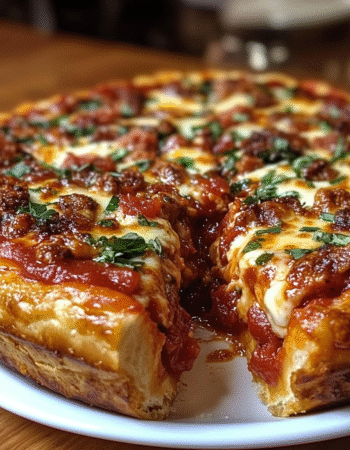 Deep-Dish Pizza Pie Recipe