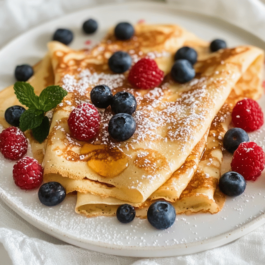 Easy slimming crepes