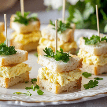 Egg Salad Finger Sandwiches