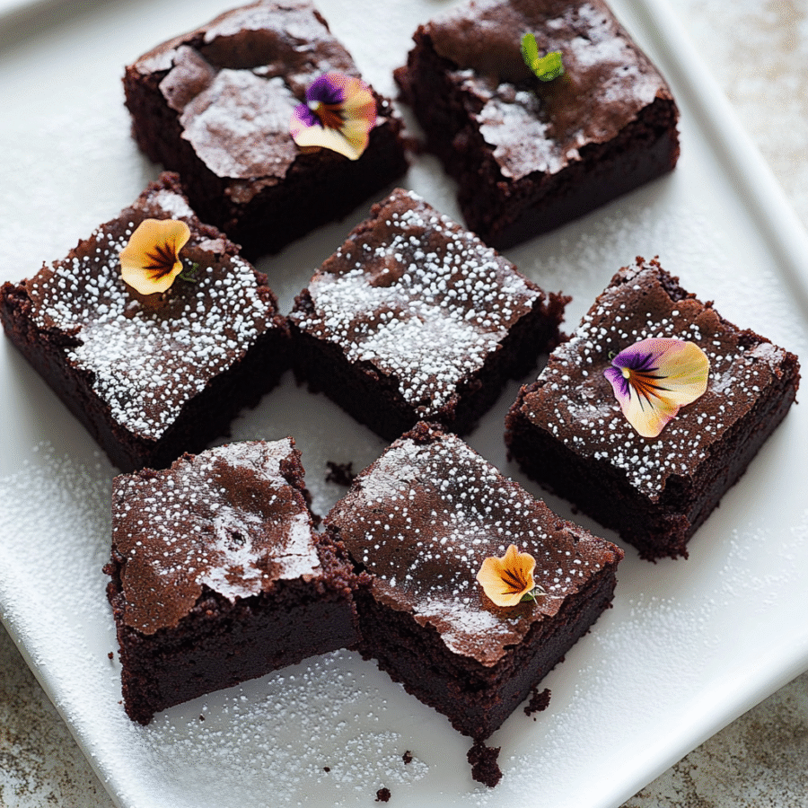 Flourless Beet Brownies
