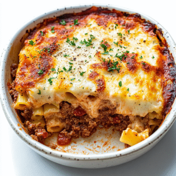 Greek Baked Pasta with Meat Sauce
