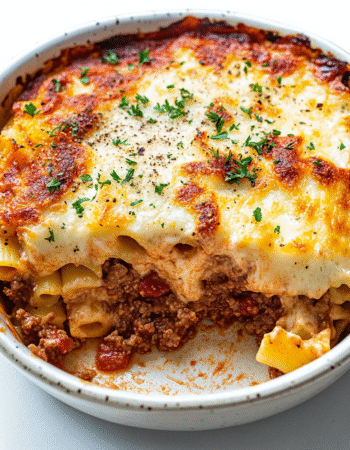 Greek Baked Pasta with Meat Sauce