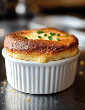 Gruyère and Chive Soufflé
