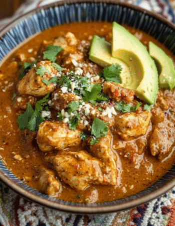 Guatemalan Spiced Chicken Stew with Seeds
