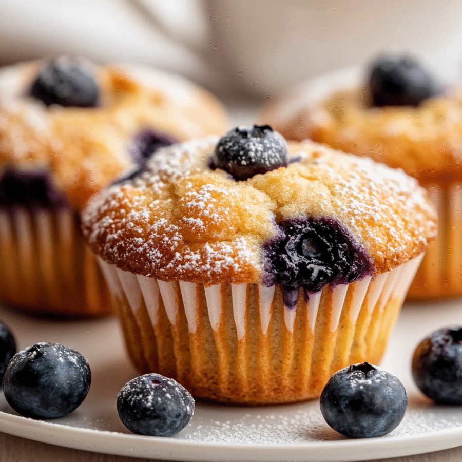 Jordan Marsh’s Blueberry Muffins
