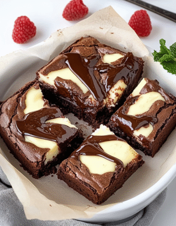 Keto Cheesecake Stuffed Brownies
