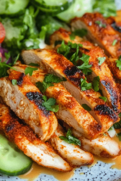 Keto Chicken Shawarma with Garlic Sauce