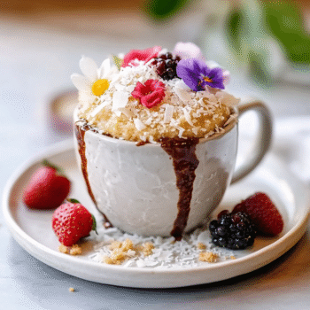 Keto Coconut Mug Cake