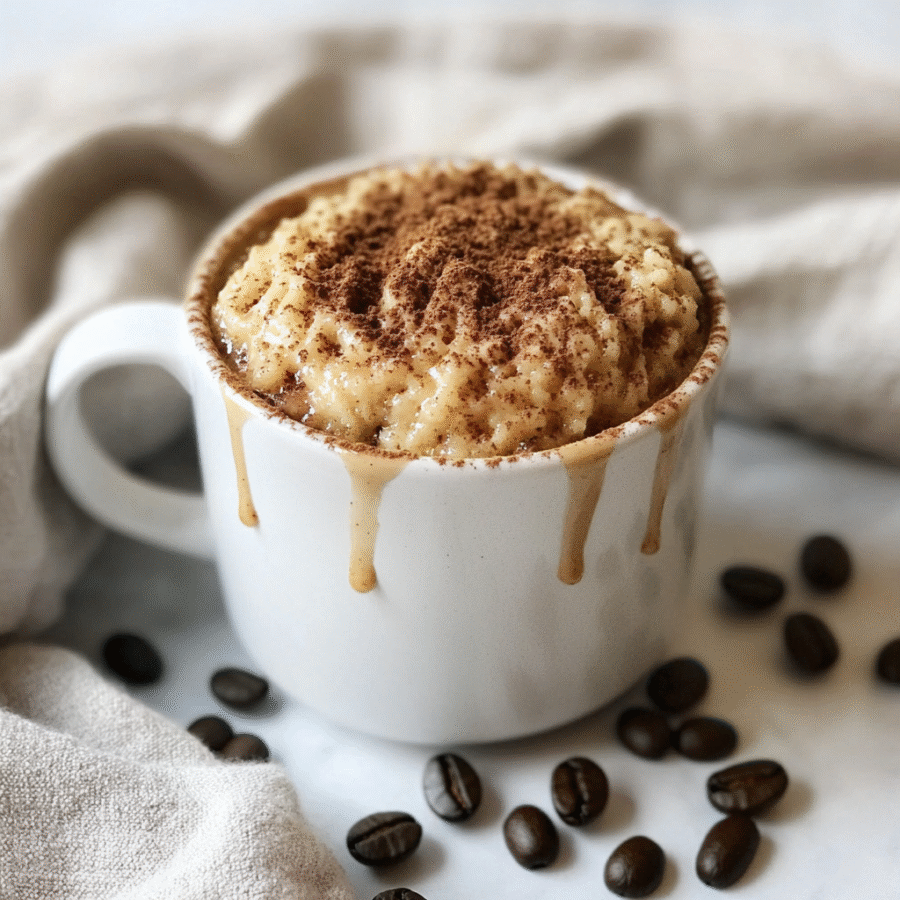 Keto Coffee Cake Mug Cake
