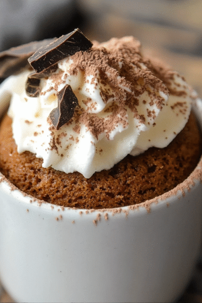 Keto Espresso Mug Cake