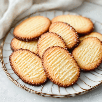 Keto French Salted Butter Cookies