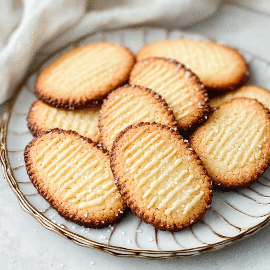 Keto French Salted Butter Cookies