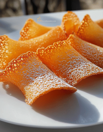 Keto Orange Tuiles