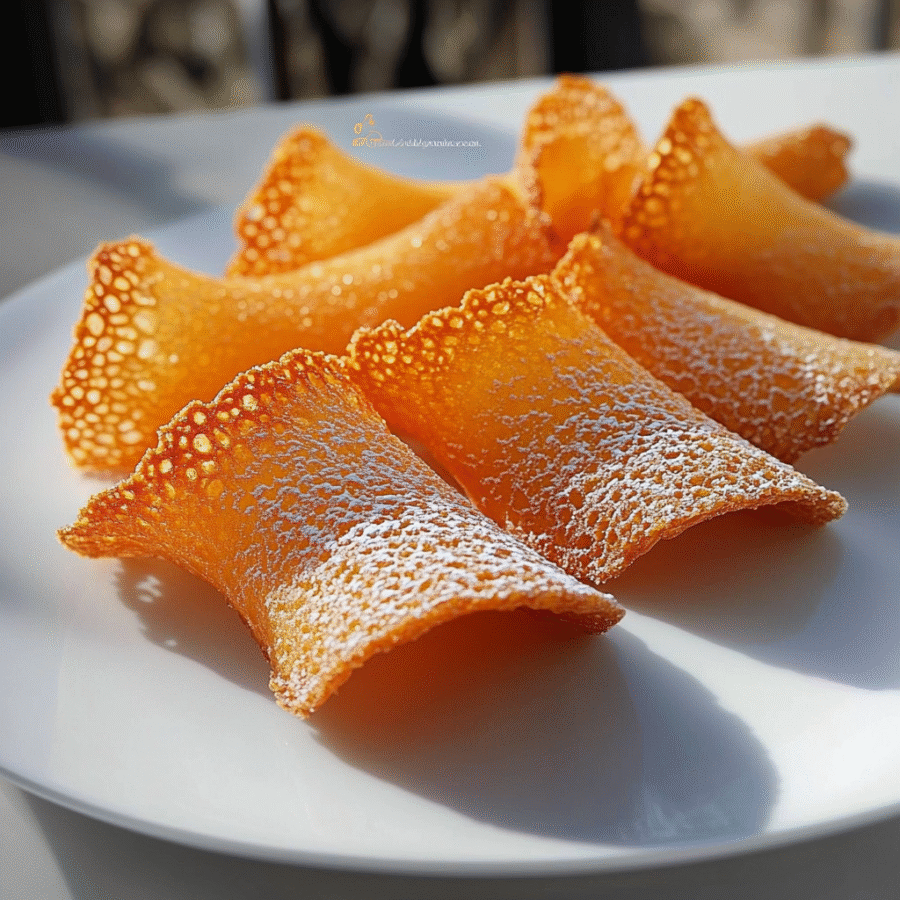 Keto Orange Tuiles