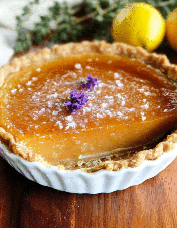 Keto Salted Honey Pie