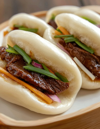 Keto Tender Beef Bao Buns