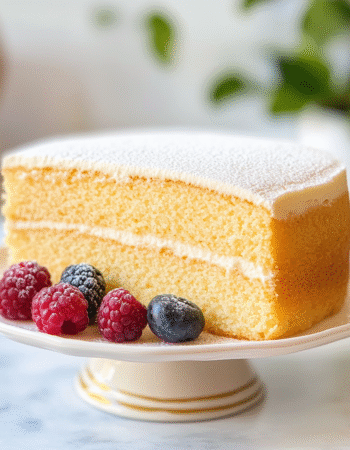 Light and fluffy plain cake