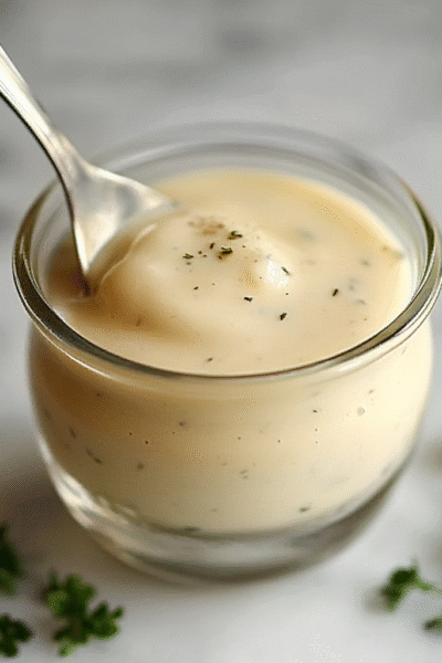 Light béchamel sauce