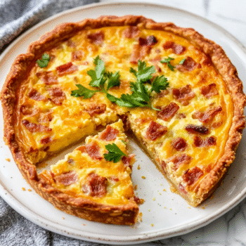 Light quiche Lorraine