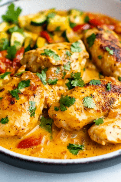 Low-Carb Spicy Brazilian Coconut Chicken