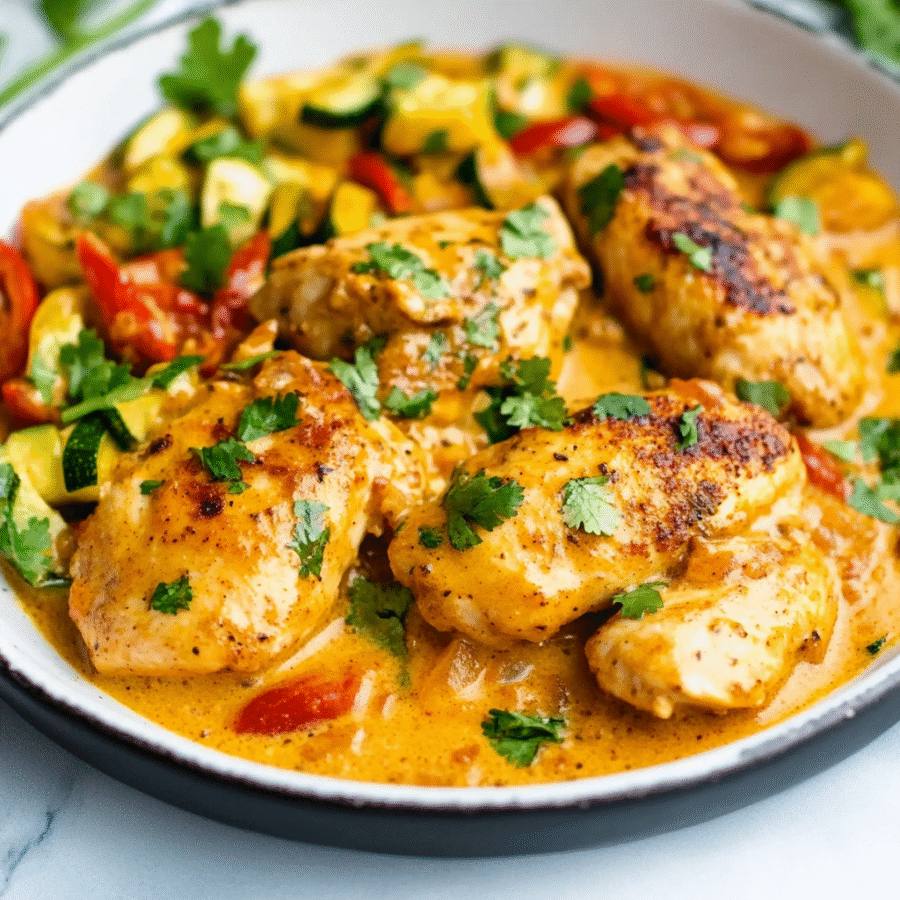 Low Carb Spicy Brazilian Coconut Chicken