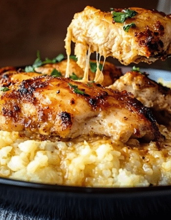 Macau-Style Baked Portuguese Chicken with Cauliflower Rice