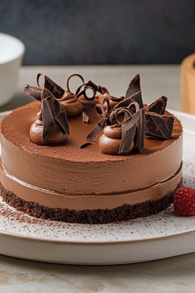 Maida Heatter’s Chocolate Mousse Torte