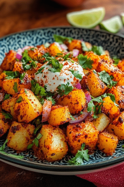 Mexican-Style Street Potatoes