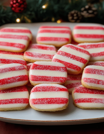 Peppermint Stripe Cookies