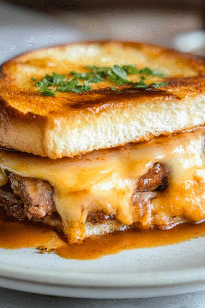 Portuguese Sandwich with Beer Sauce