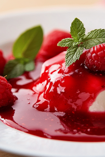 Raspberry Sauce (Sauce Framboise)