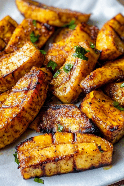 Roasted Kelewele (Spiced Plantains)