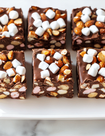 Rocky Road Ice Cream Bars