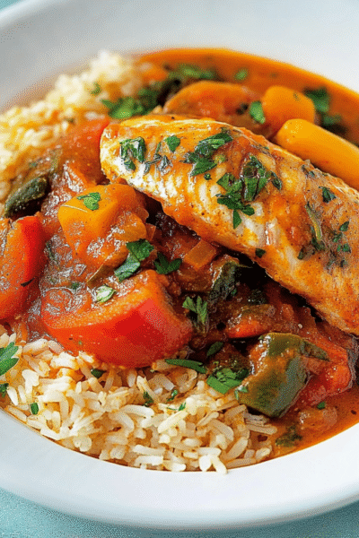 Senegalese Fish and Rice