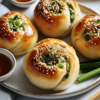 Sesame Scallion Buns