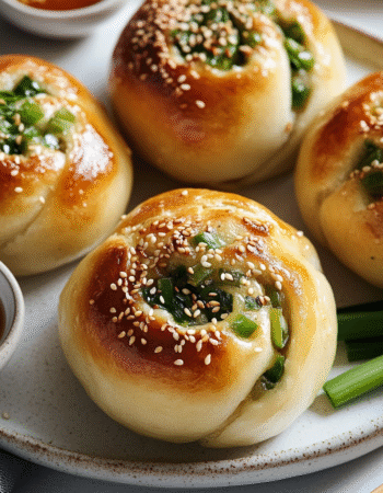 Sesame Scallion Buns