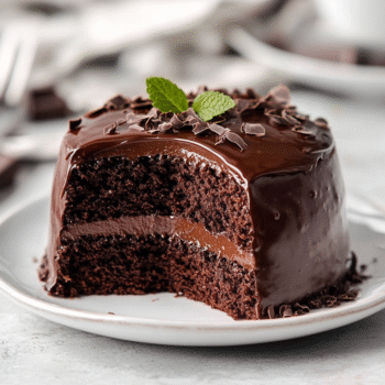 Simple light chocolate cake