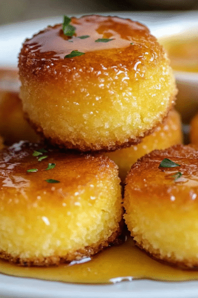 Southern-Style Honey Butter Cornbread Poppers
