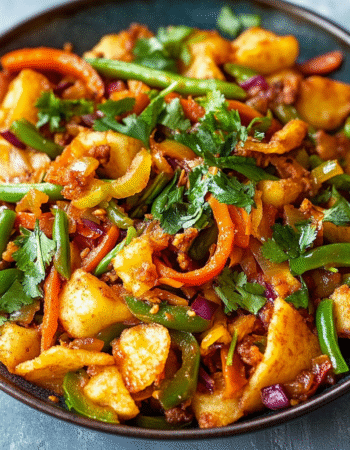 Sri Lankan Chopped Roti Stir-Fry