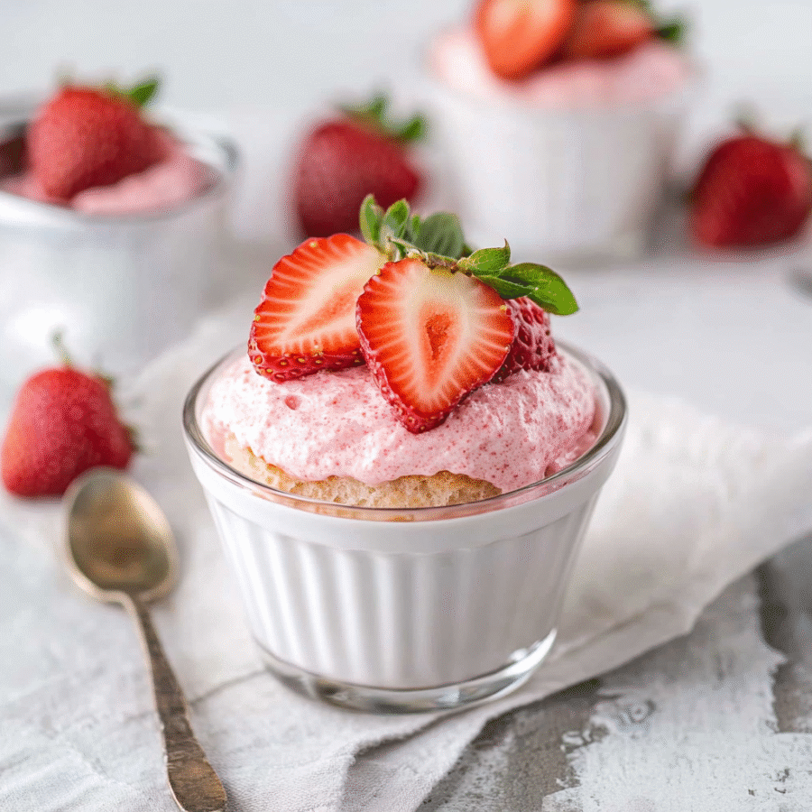 Strawberry Soufflé