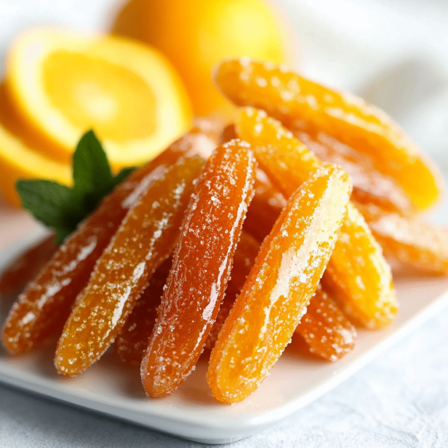 Sugar-Free Orange Candied Almonds
